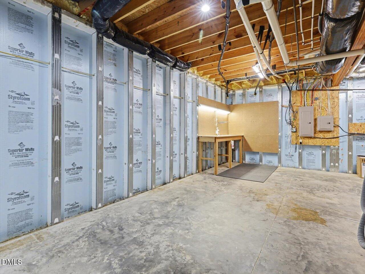 67 Bingham Ridge Drive Pittsboro, NC 27312 - Photo 61 of 82 073-Unfinished Basement Area