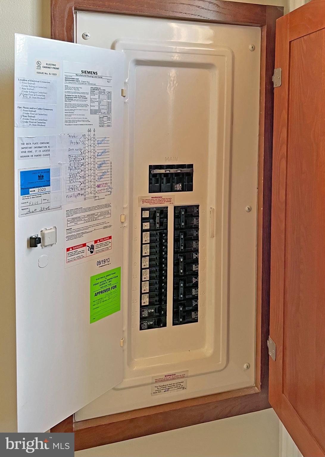 6 Baybreeze Road, Unit D6 Rehoboth Beach, DE 19971 - Photo 23 of 34 200amp Electric Panel