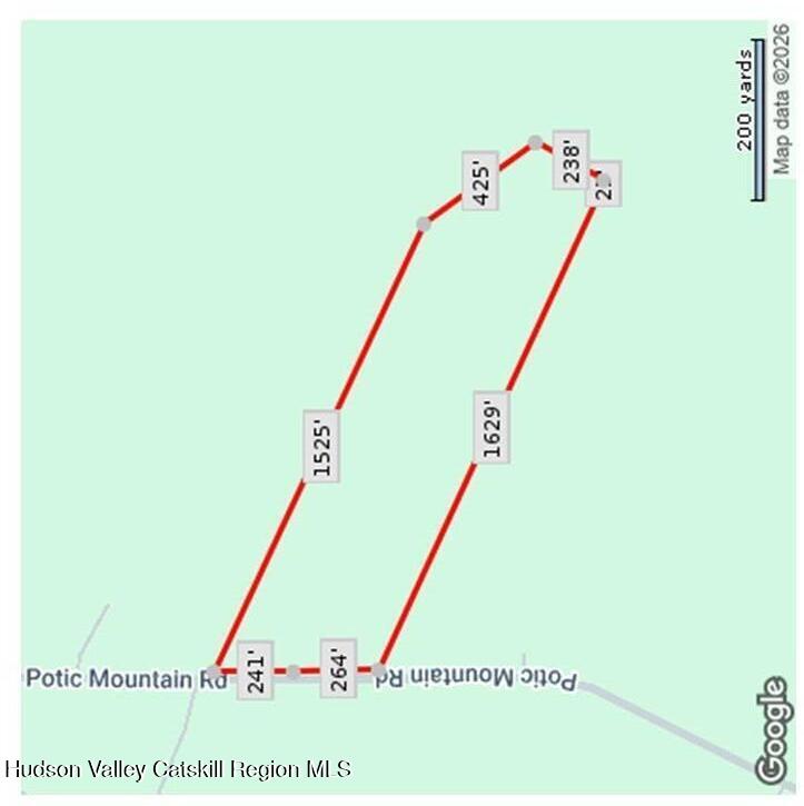 230 Potic Mountain Road Athens, NY 12414 - Photo 25 of 25 230 Potic Map