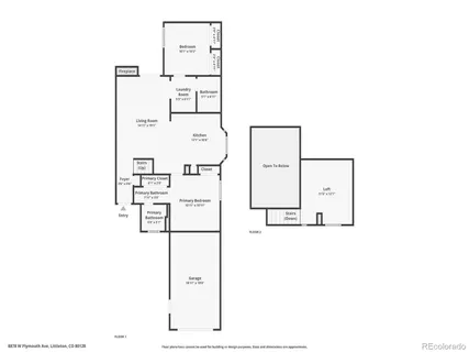 a picture of a floor plan