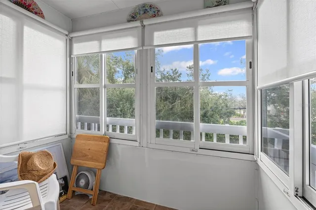 a room with furniture and a window