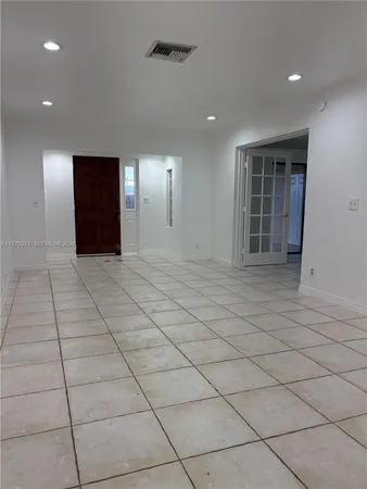 a view of empty room