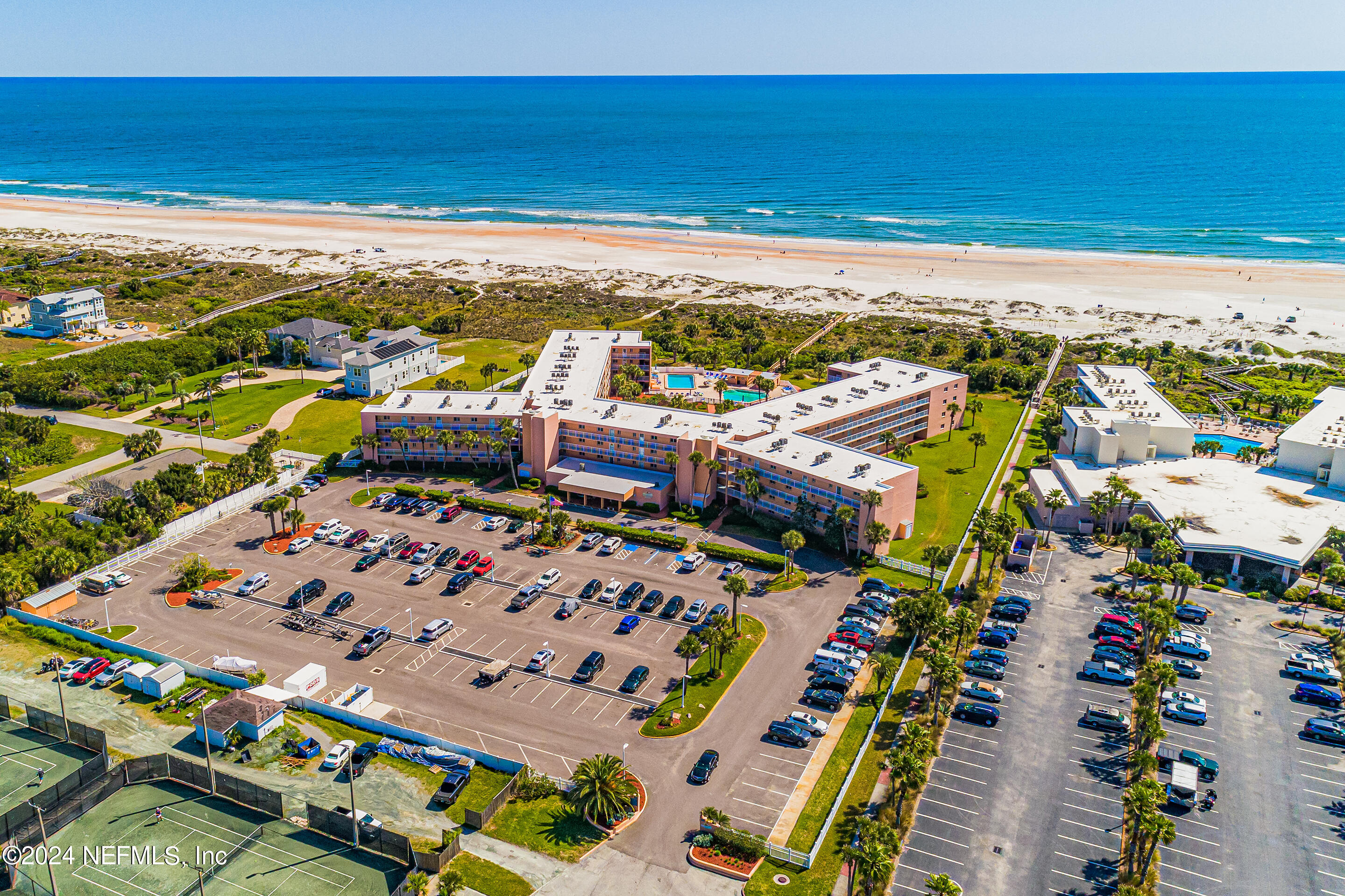 4 Ocean Trace Road, Unit 102 St. Augustine, FL 32080 - Photo 29 of 37 a view of city and ocean