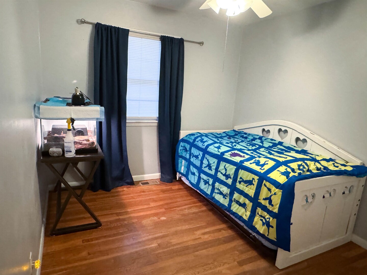 300 Williford Road Jonesboro, IL 62952 - Photo 25 of 29 a bedroom with a bed a dresser and chair