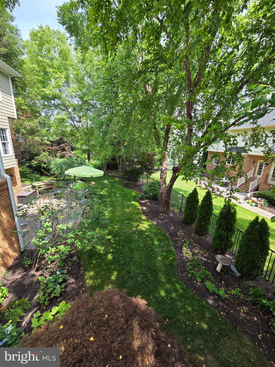 15006 Ransom Oaks Court Gainesville, VA 20155 - Photo 40 of 57 Lush garden oasis with vibrant greenery.