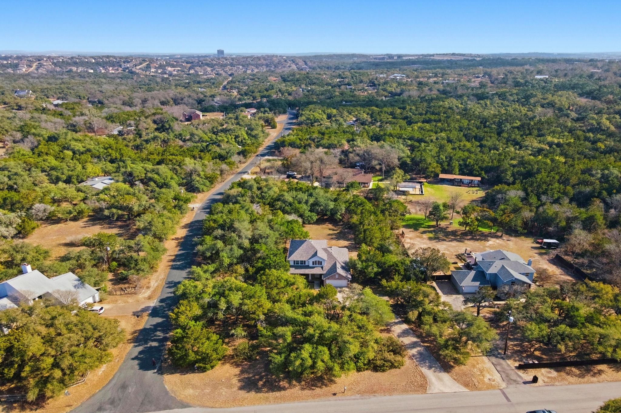 7805 Pitter Pat Lane Austin, TX 78736 - Photo 36 of 40 an aerial view of multiple house