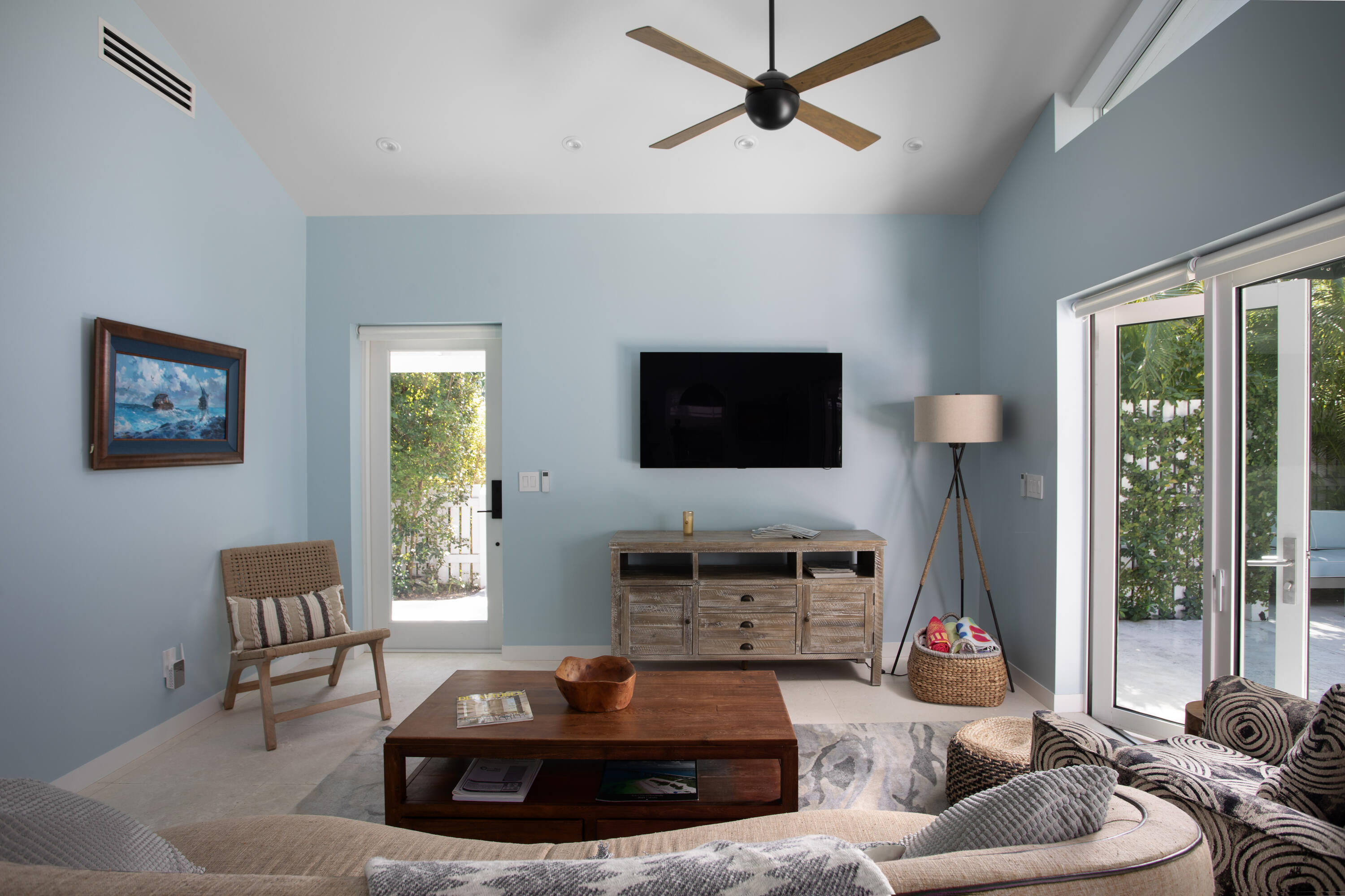 1215 Duncan Street Key West, FL 33040 - Photo 5 of 14 a living room with furniture and a flat screen tv