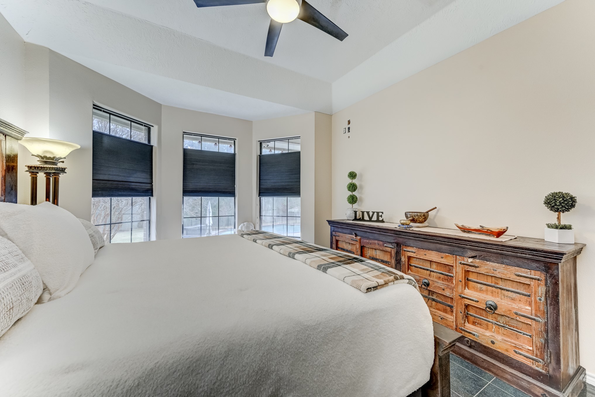 1210 Cherry Creek Road Dayton, TX 77535 - Photo 23 of 50 a bedroom with furniture and window