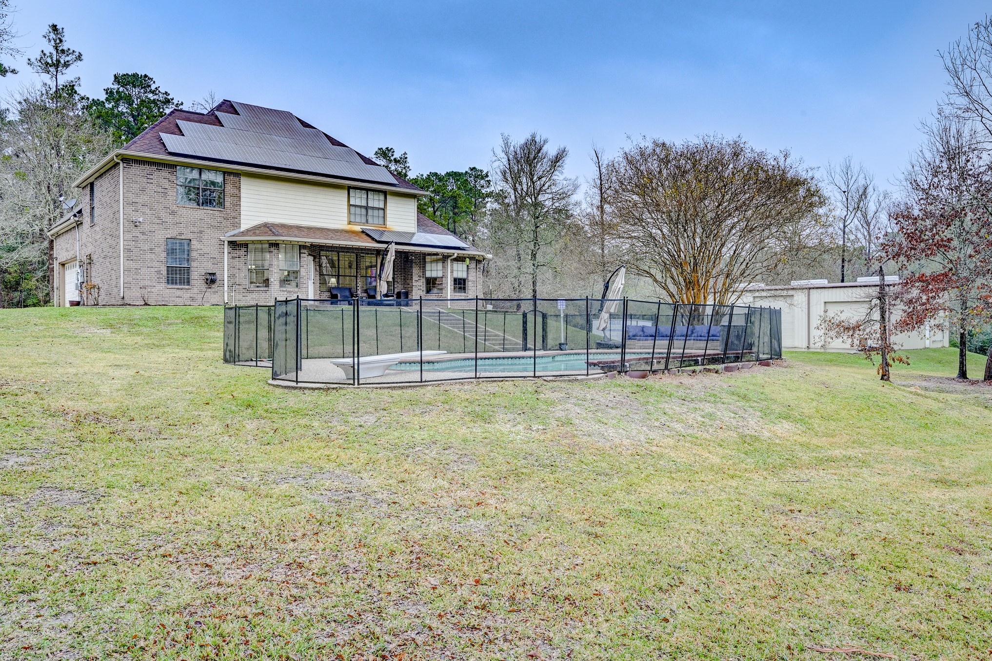 1210 Cherry Creek Road Dayton, TX 77535 - Photo 39 of 50 a view of a house with a yard