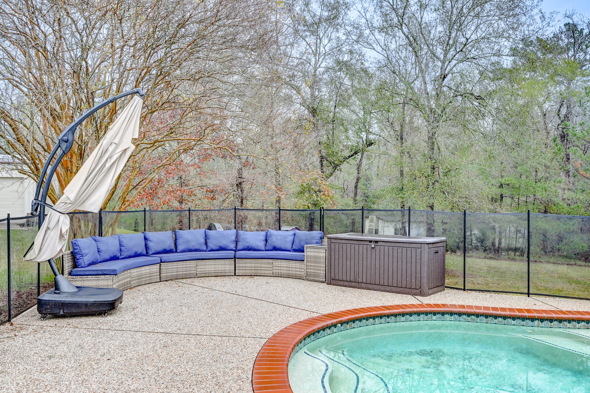 1210 Cherry Creek Road Dayton, TX 77535 - Photo 46 of 50 a view of outdoor space yard deck and outdoor seating
