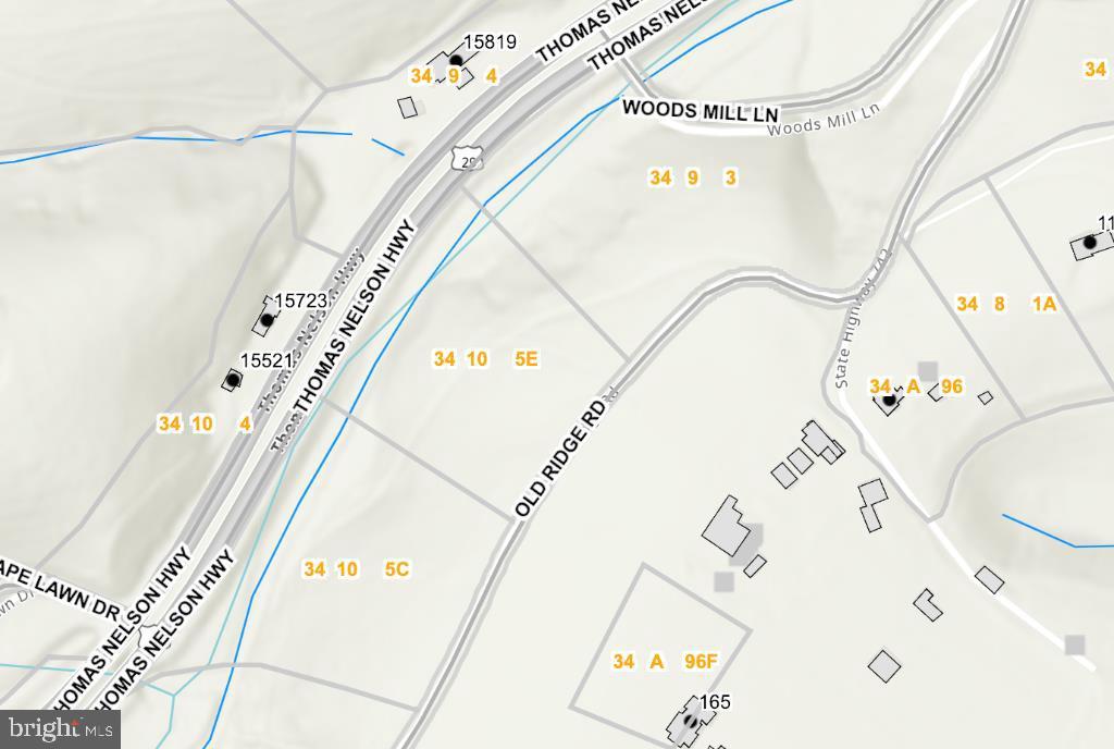 0 Old Ridge Road Lovingston, VA 22949 - Photo 1 of 6 Detailed map of local roads and properties.