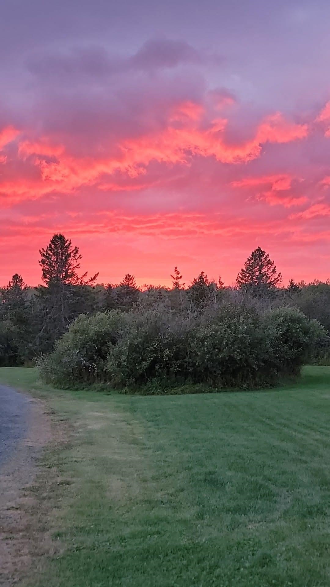 3994 County Rd U South Range, WI 54874 - Photo 42 of 56 Sunset view facing west