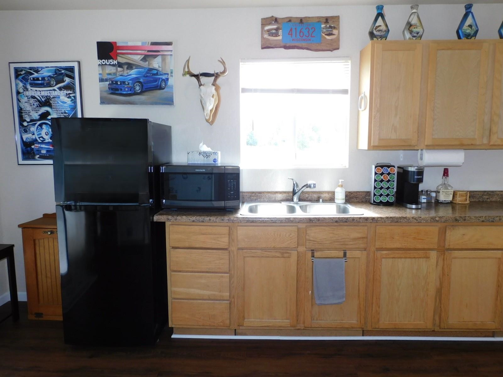 3994 County Rd U South Range, WI 54874 - Photo 47 of 56 Refrigerator sink and cupboard space