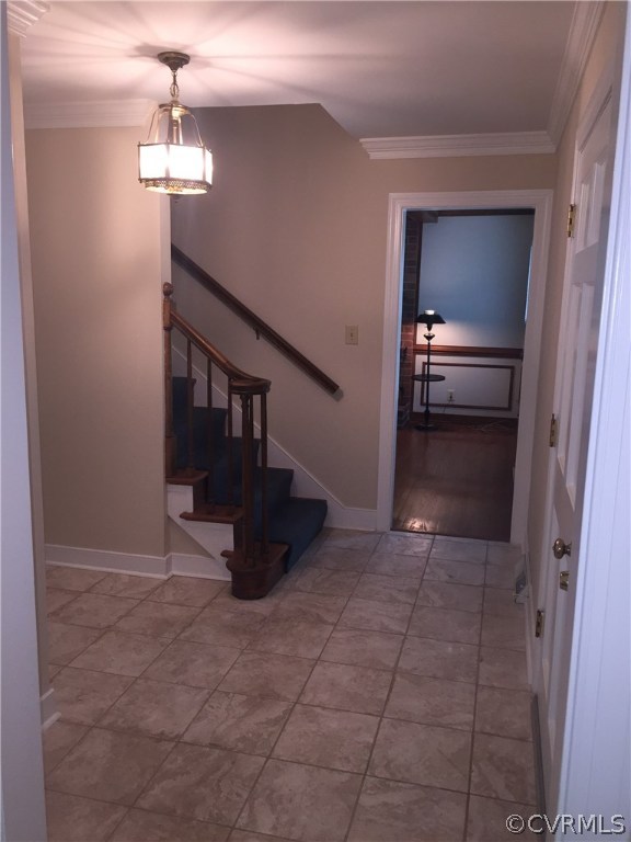 13459 Glendower Road Midlothian, VA 23113 - Photo 2 of 16 a view of a hallway view with staircase