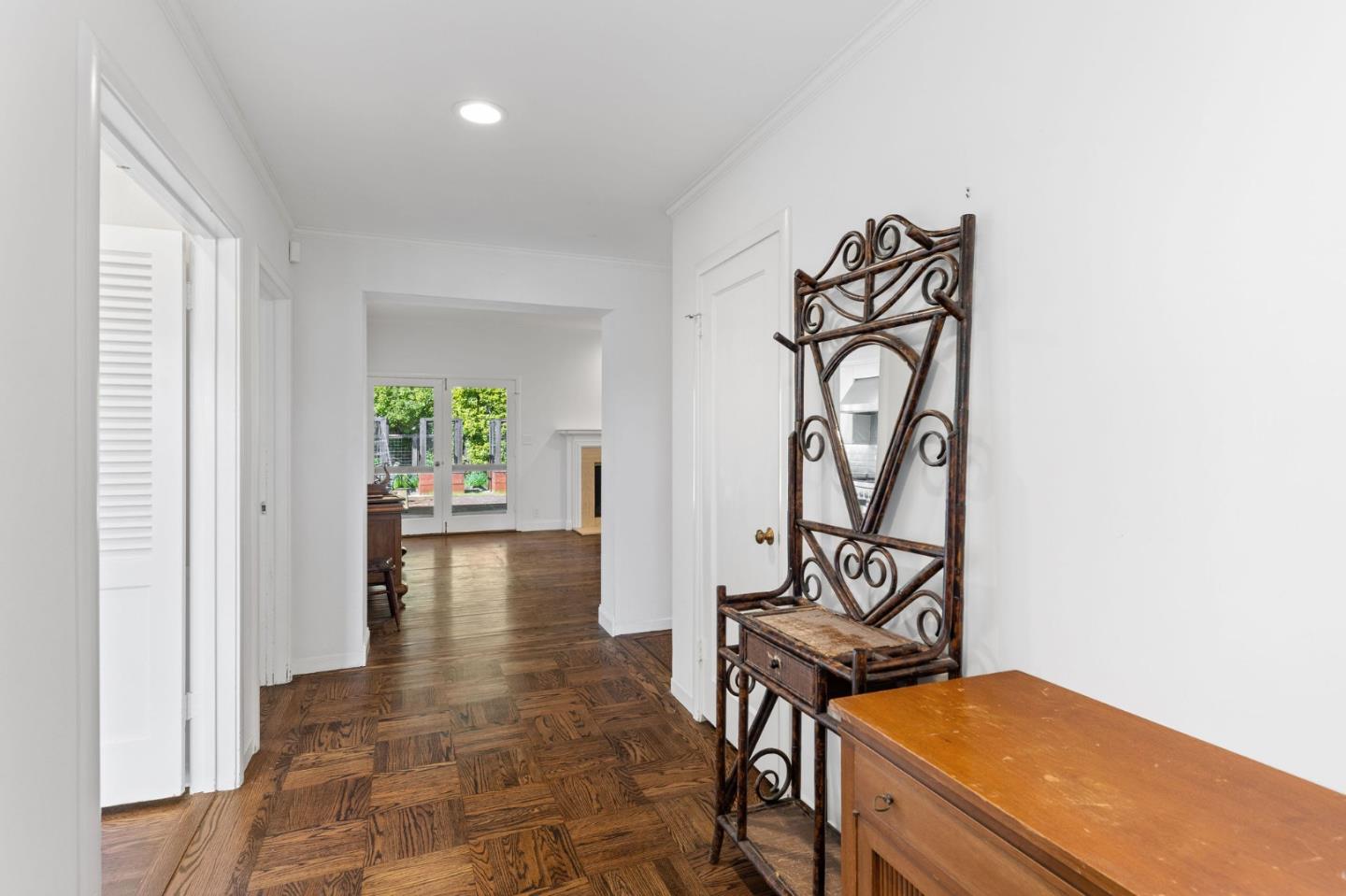 680 Fairway Circle Hillsborough, CA 94010 - Photo 23 of 83 a view of an entryway with wooden floor