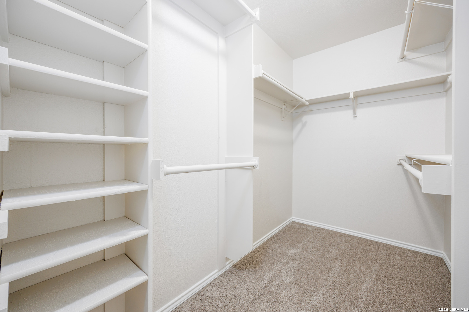 12 Lockspring San Antonio, TX 78254 - Photo 30 of 35 a view of an empty walk in closet
