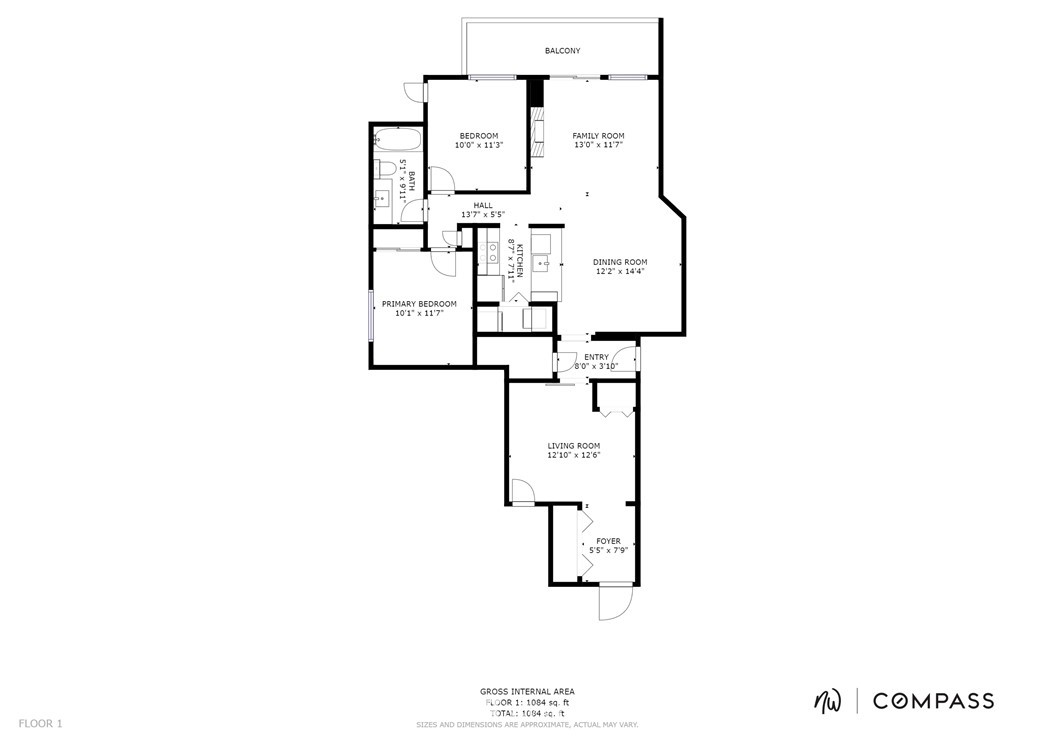 2244 13th Avenue West, Unit 115 Seattle, WA 98119 - Photo 19 of 19 a picture of floor plan