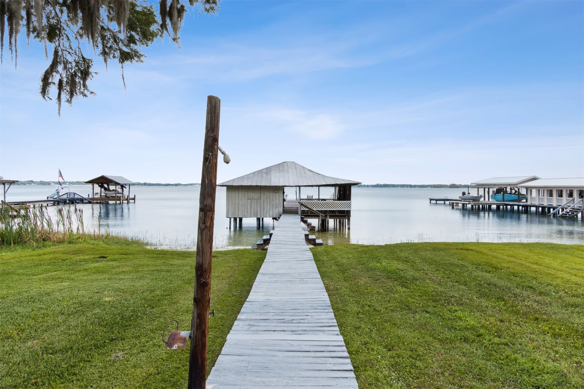 4333 Seminole Street Starke, FL 32091 - Photo 27 of 33 a view of a lake with a yard