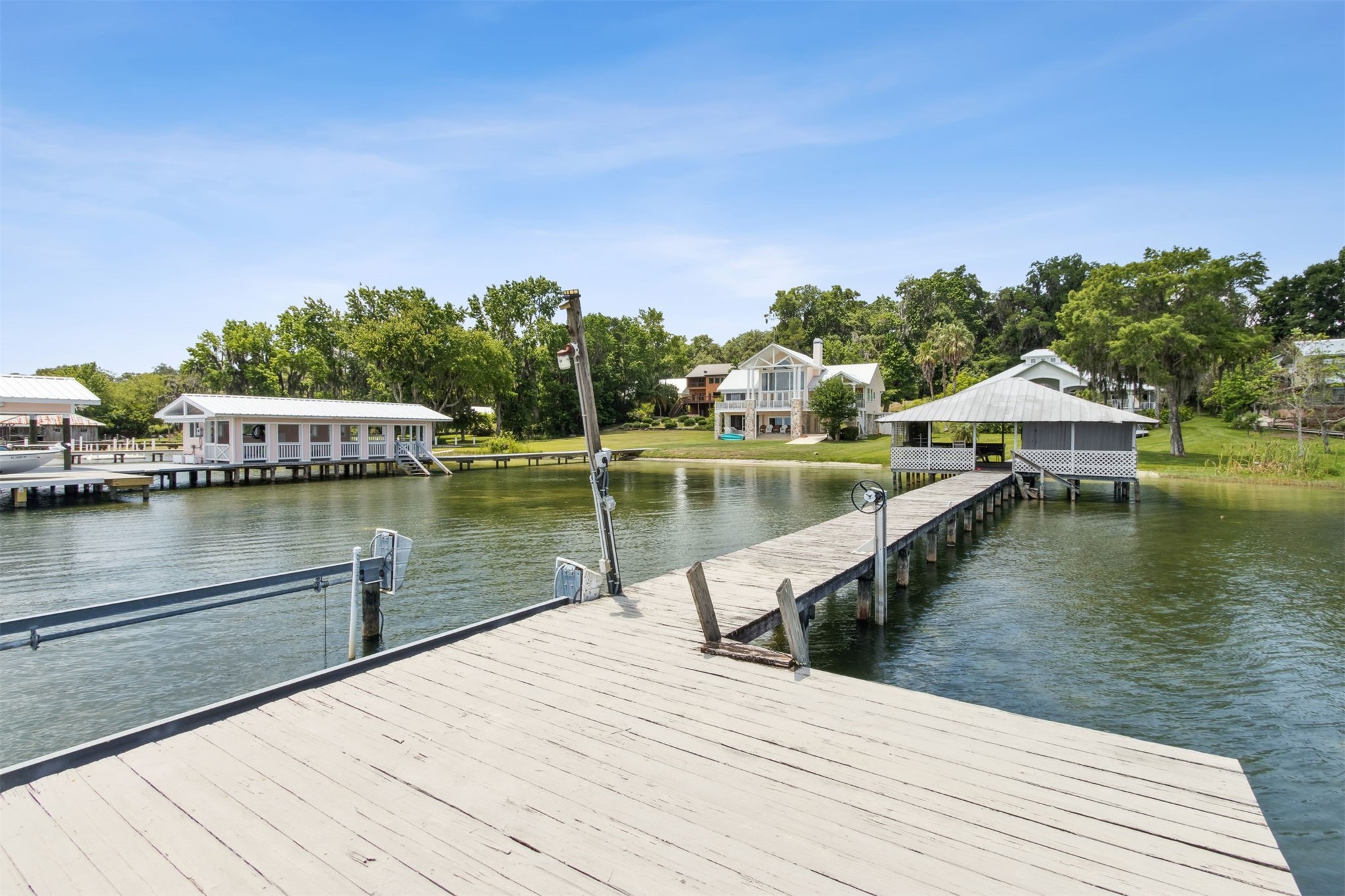 4333 Seminole Street Starke, FL 32091 - Photo 31 of 33 a view of a lake with houses