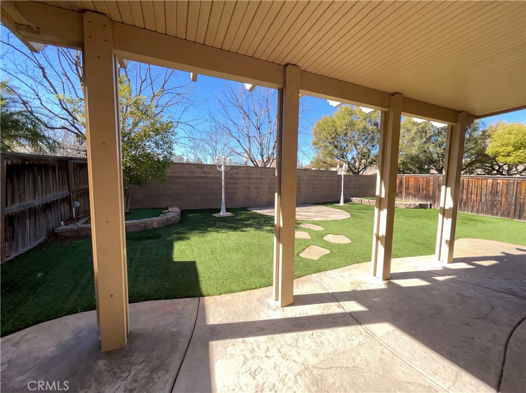28745 Edenton Way Temecula, CA 92591 - Photo 21 of 23 a view of a porch with a backyard