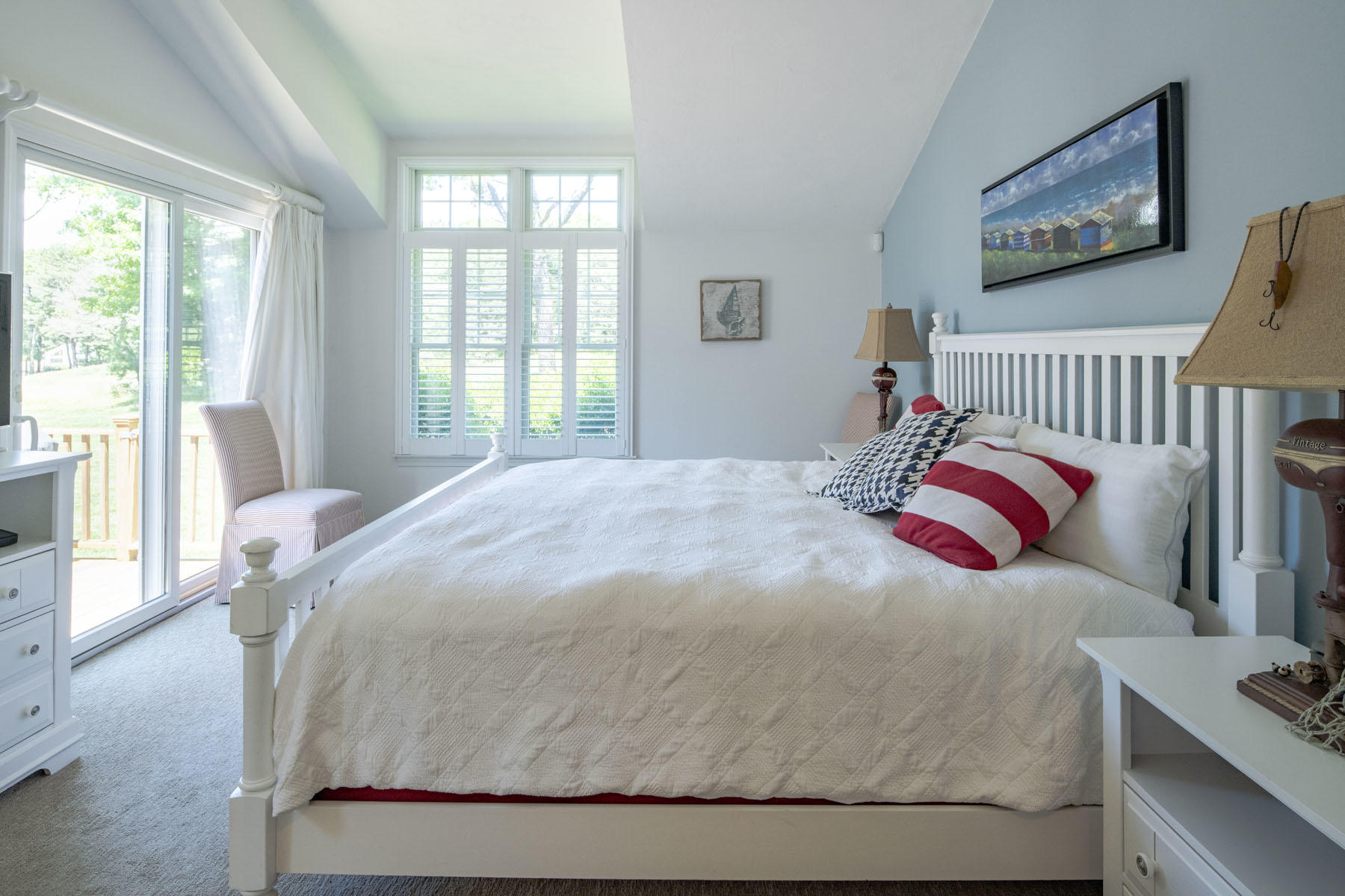 19 NW Landing Mashpee, MA 02649 - Photo 14 of 33 a bedroom with a bed and a table