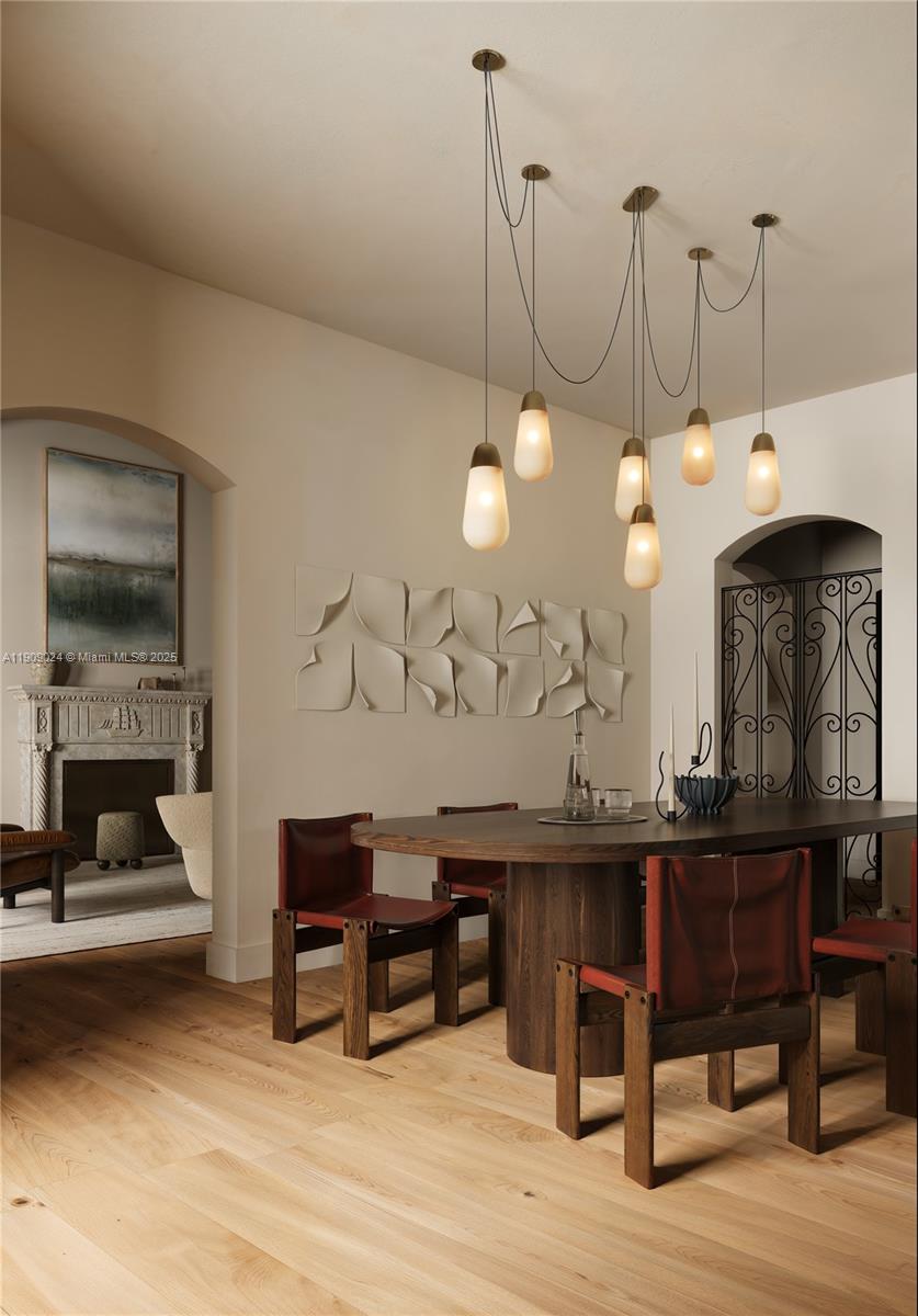 4727 North Bay Road Miami Beach, FL 33140 - Photo 8 of 15 a view of a room with furniture and wooden floor