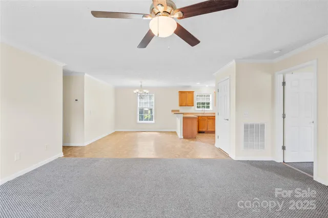 a view of empty room with window