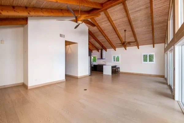 a view of a swimming pool with a lounge chairs