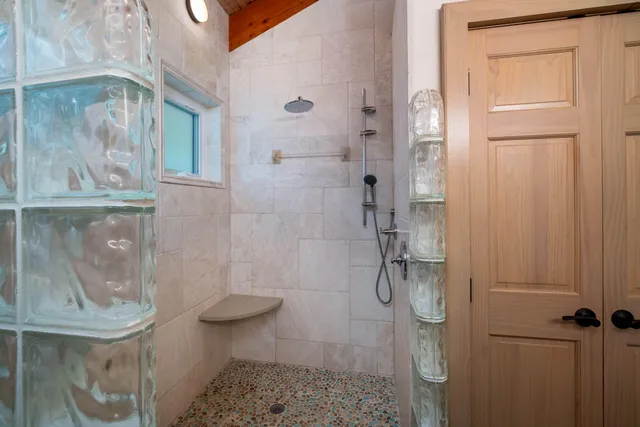 a very nice looking room with a large window