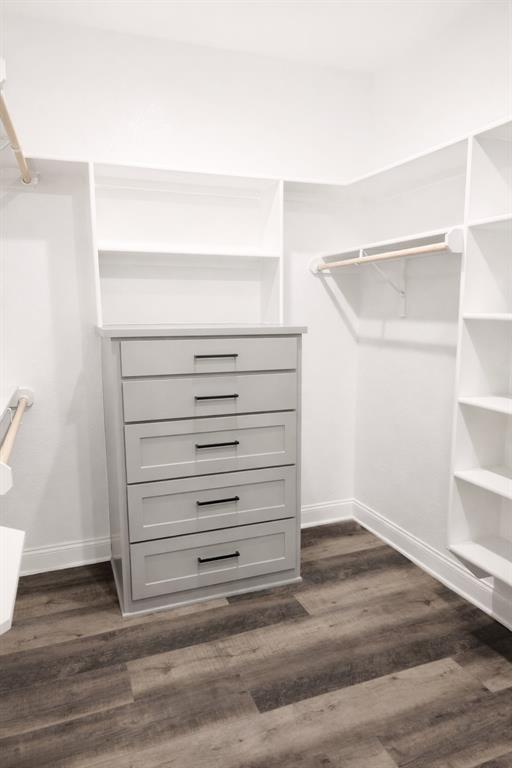 224 Fox Run Lane Robinson, TX 76706 - Photo 14 of 24 a view of walk in closet with empty racks