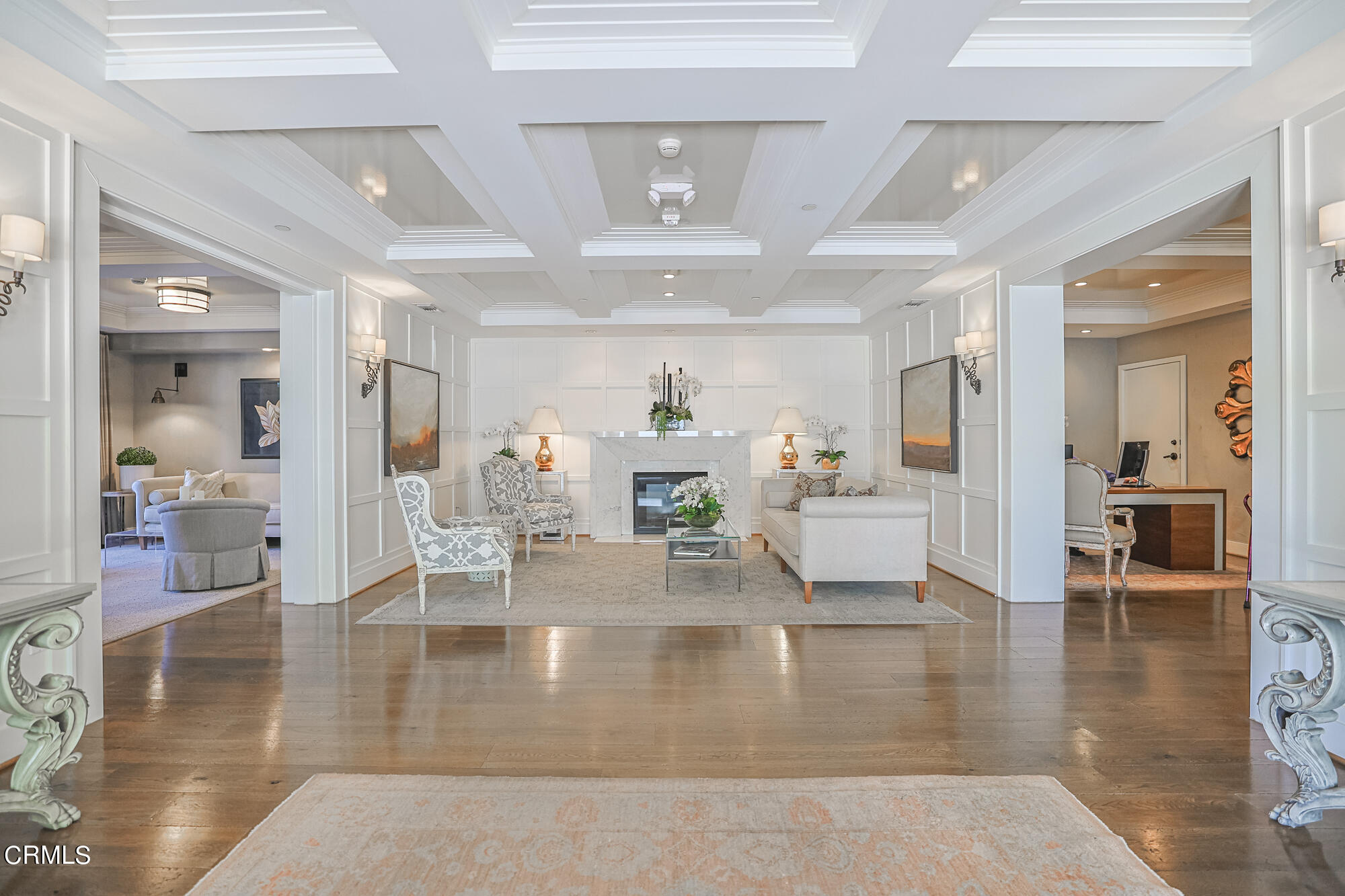 920 Granite Drive, Unit 509 Pasadena, CA 91101 - Photo 19 of 24 a view of dining room and livingroom with wooden floor