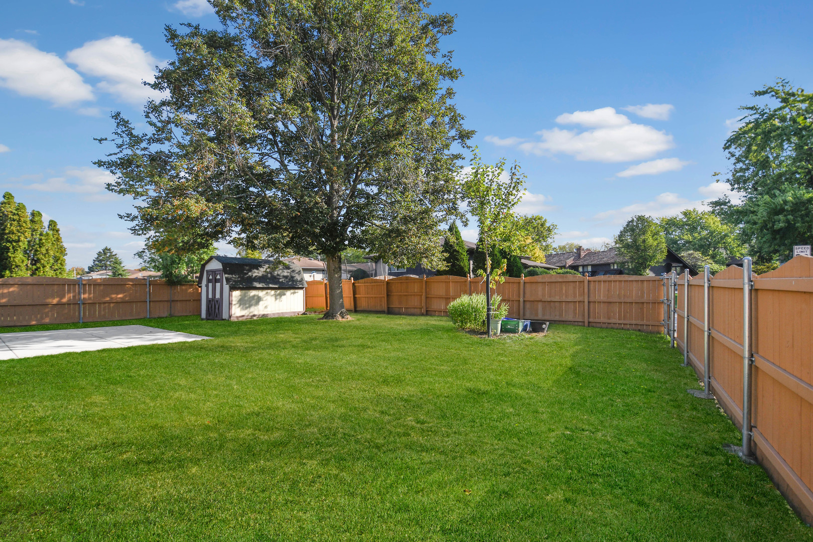 11201 Deerpath Lane Palos Hills, IL 60465 - Photo 25 of 25 a view of a backyard with green space