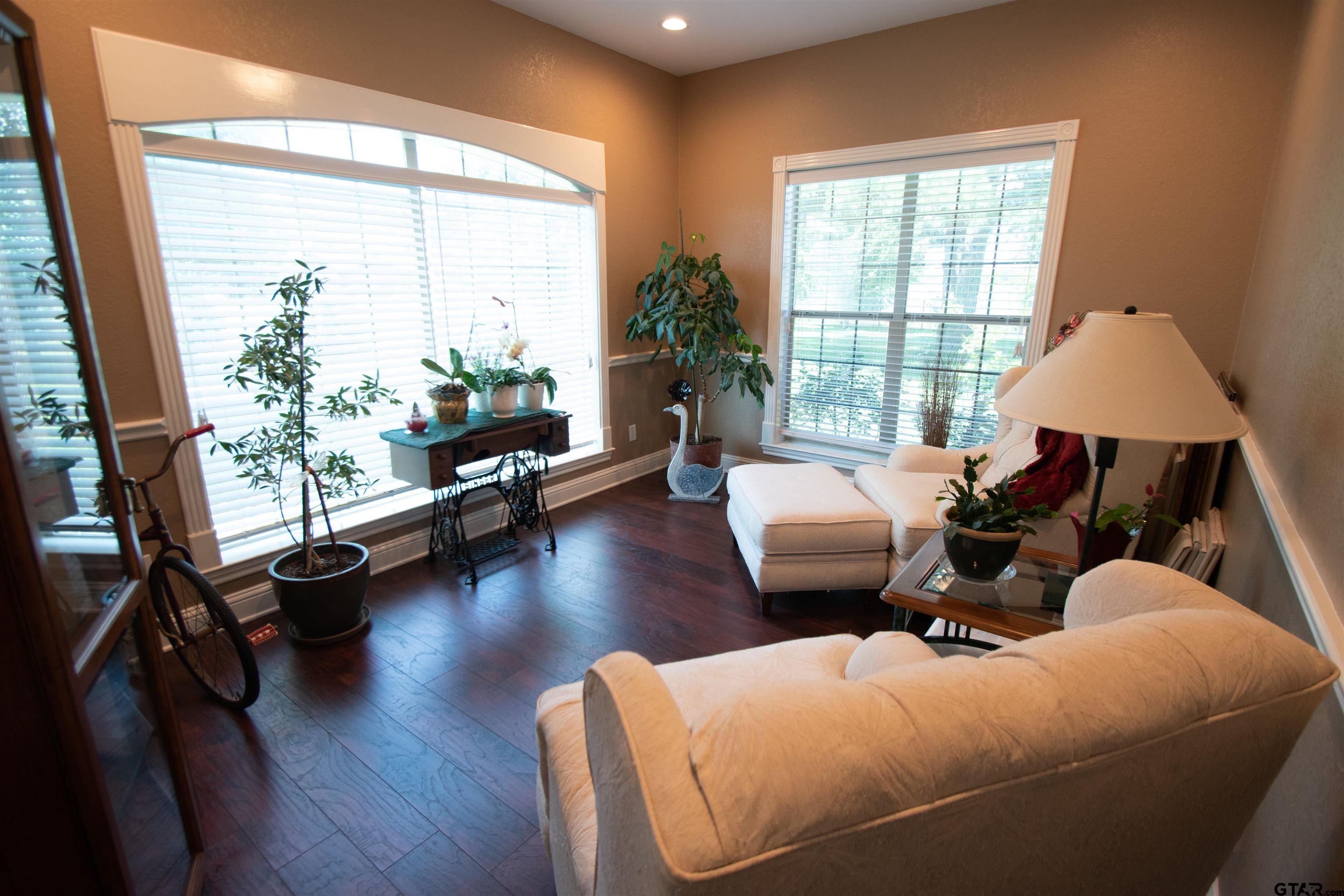 23120 Saddle Ridge Court Lindale, TX 75771 - Photo 10 of 34 a bedroom with furniture and a large window