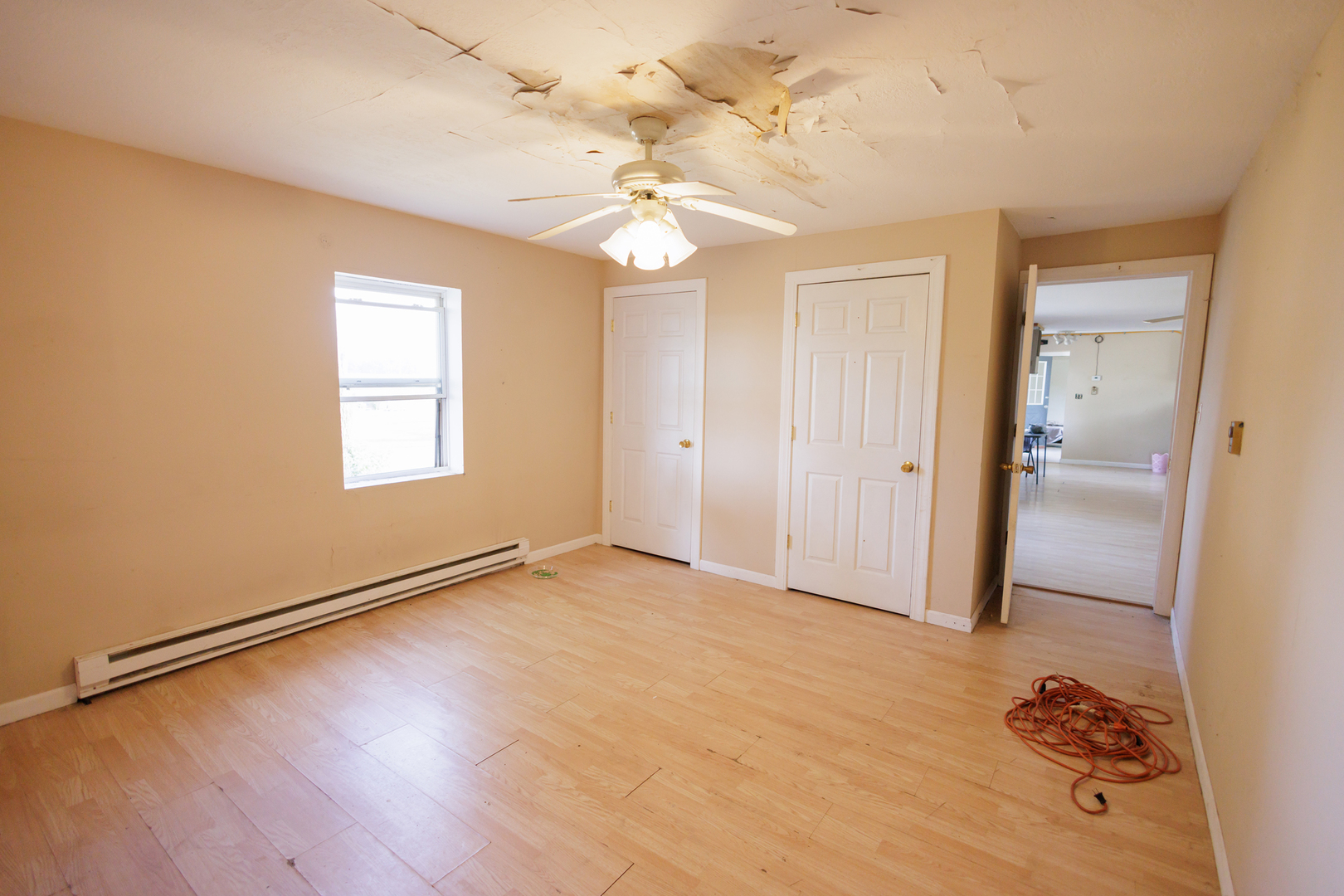2060 West 5000S Road Chebanse, IL 60922 - Photo 14 of 54 wooden floor in an empty room with a window