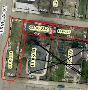 a view of street sign