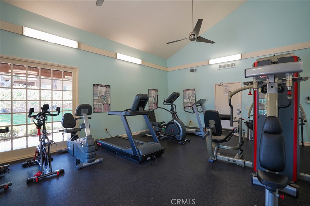 6600 Warner Avenue, Unit 88 Huntington Beach, CA 92647 - Photo 23 of 25 a view of a room with gym equipment