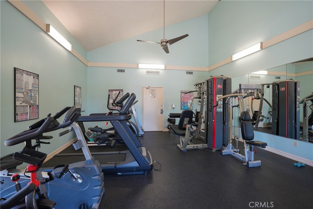 6600 Warner Avenue, Unit 88 Huntington Beach, CA 92647 - Photo 24 of 25 a view of a room with gym equipment