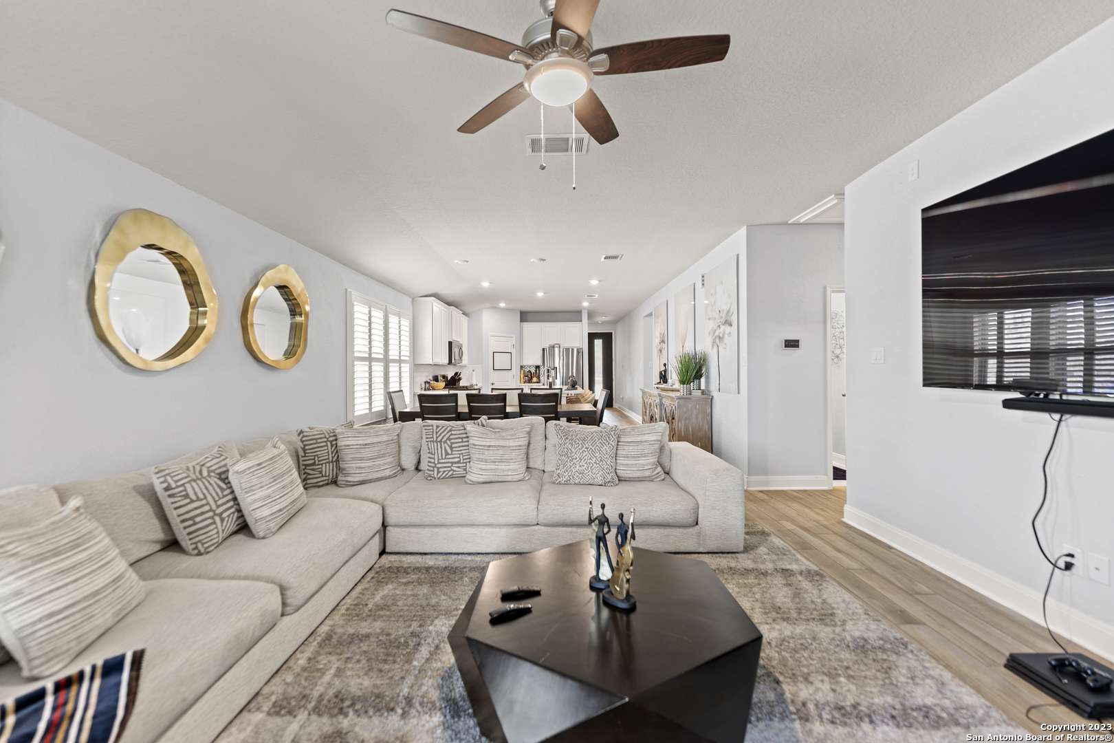 12136 Icon Ridge San Antonio, TX 78253 - Photo 11 of 26 a living room with furniture and a large window