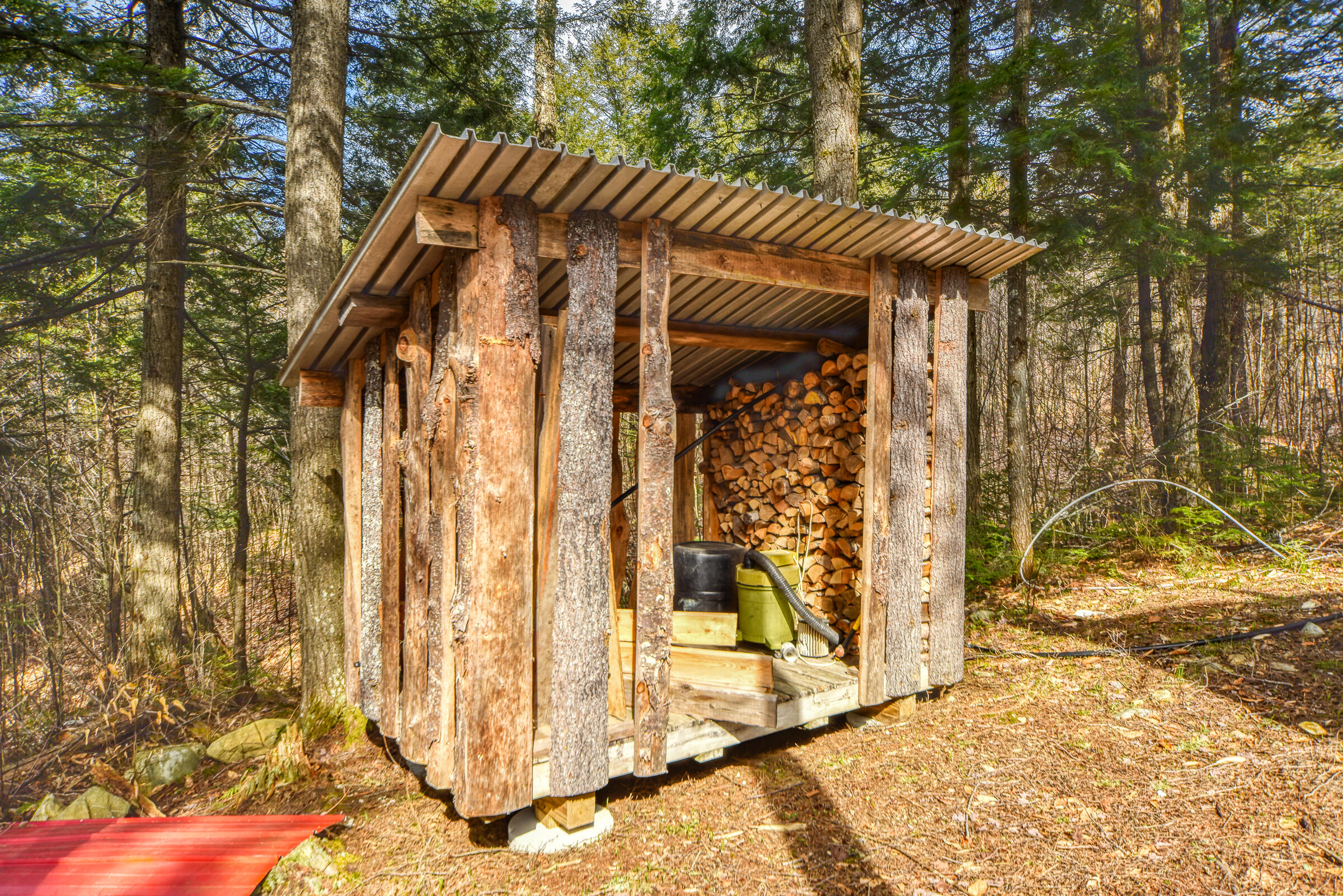 0 Little Huston Brook Road Concord Township, ME 04920 - Photo 116 of 193 Wood shed