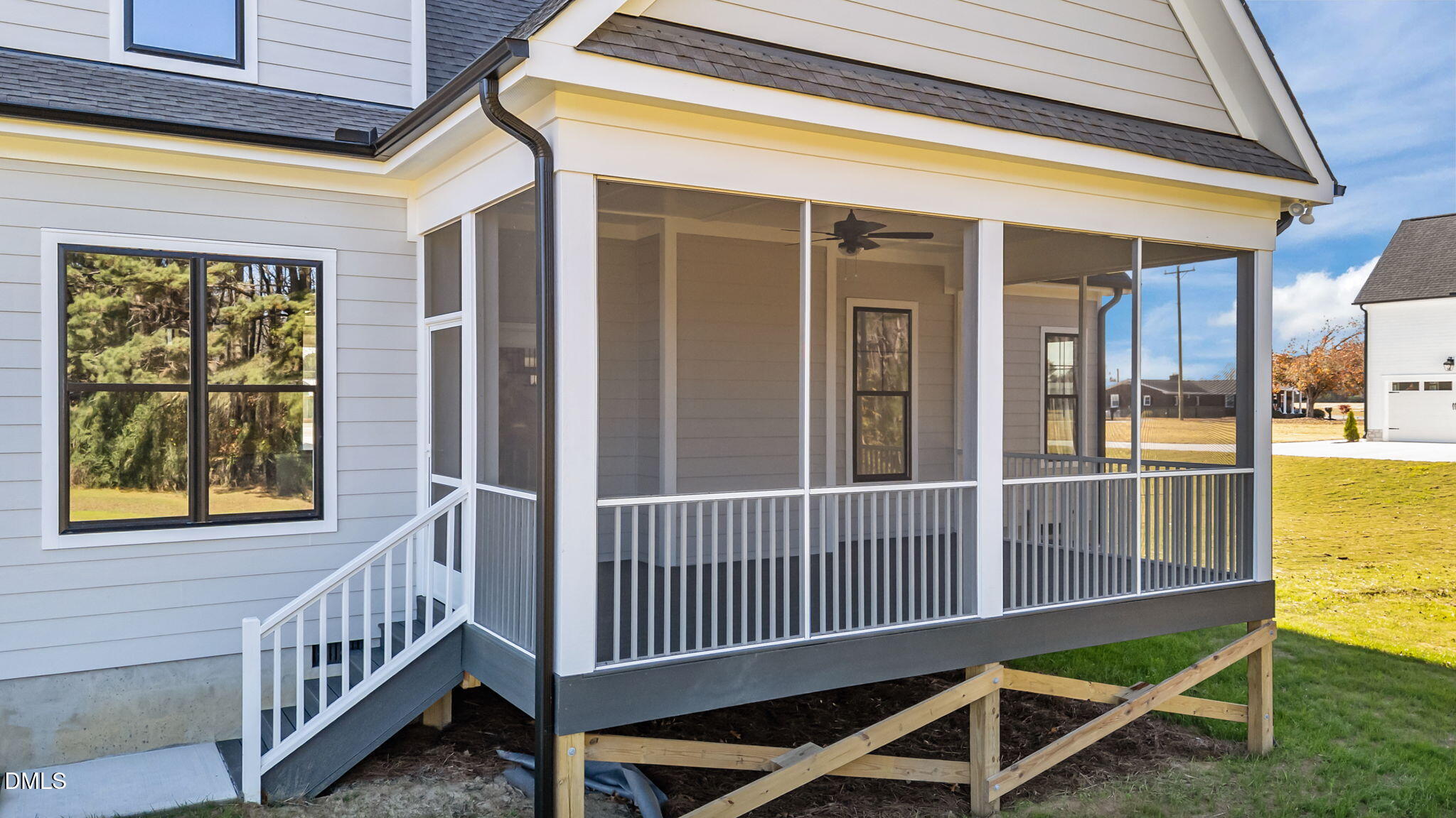 2568 Lassiter Road Four Oaks, NC 27524 - Photo 36 of 50 a view of porch with a bench