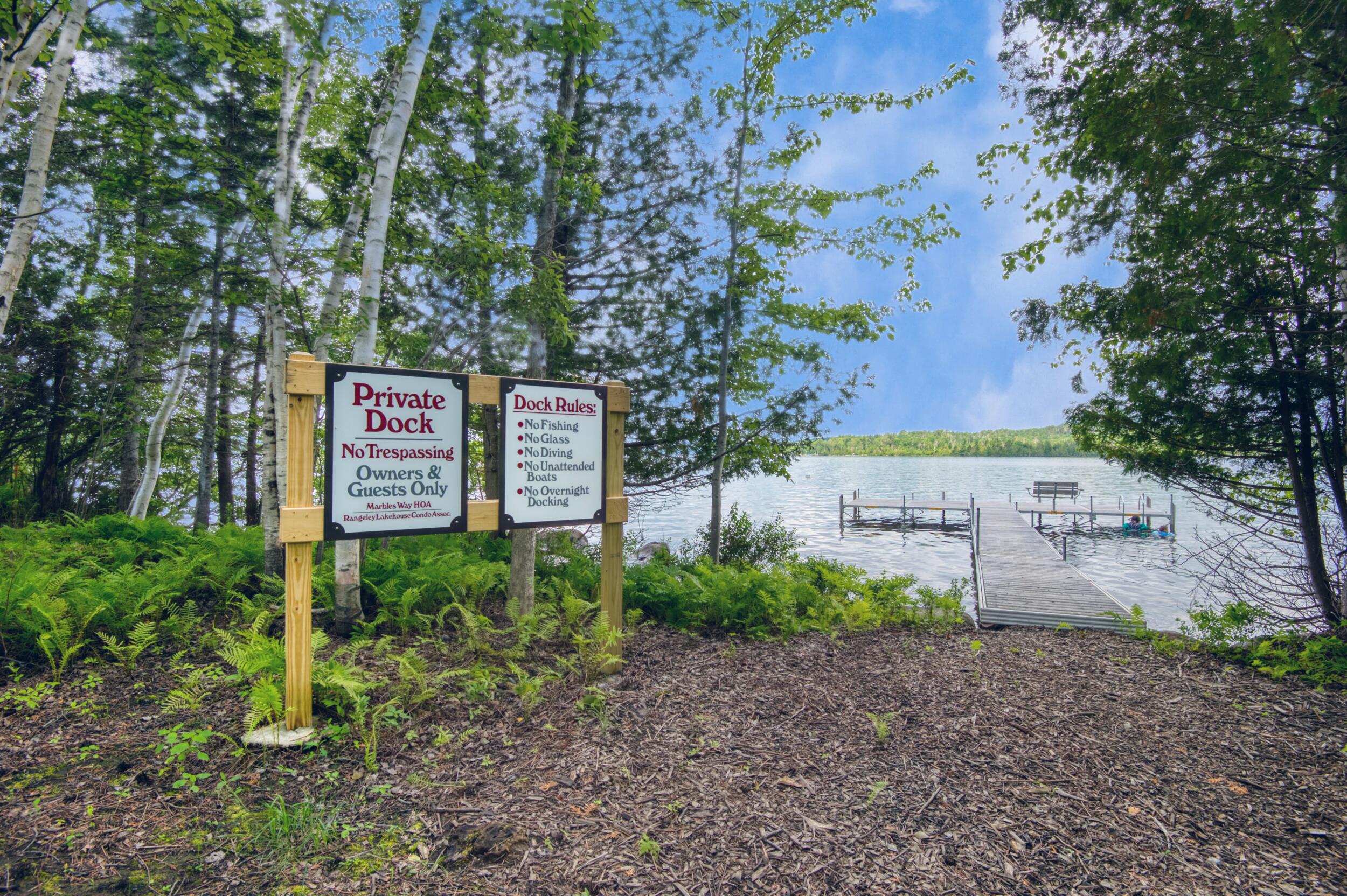 12 Marbles Way Rangeley, ME 04970 - Photo 8 of 19 Private Dock