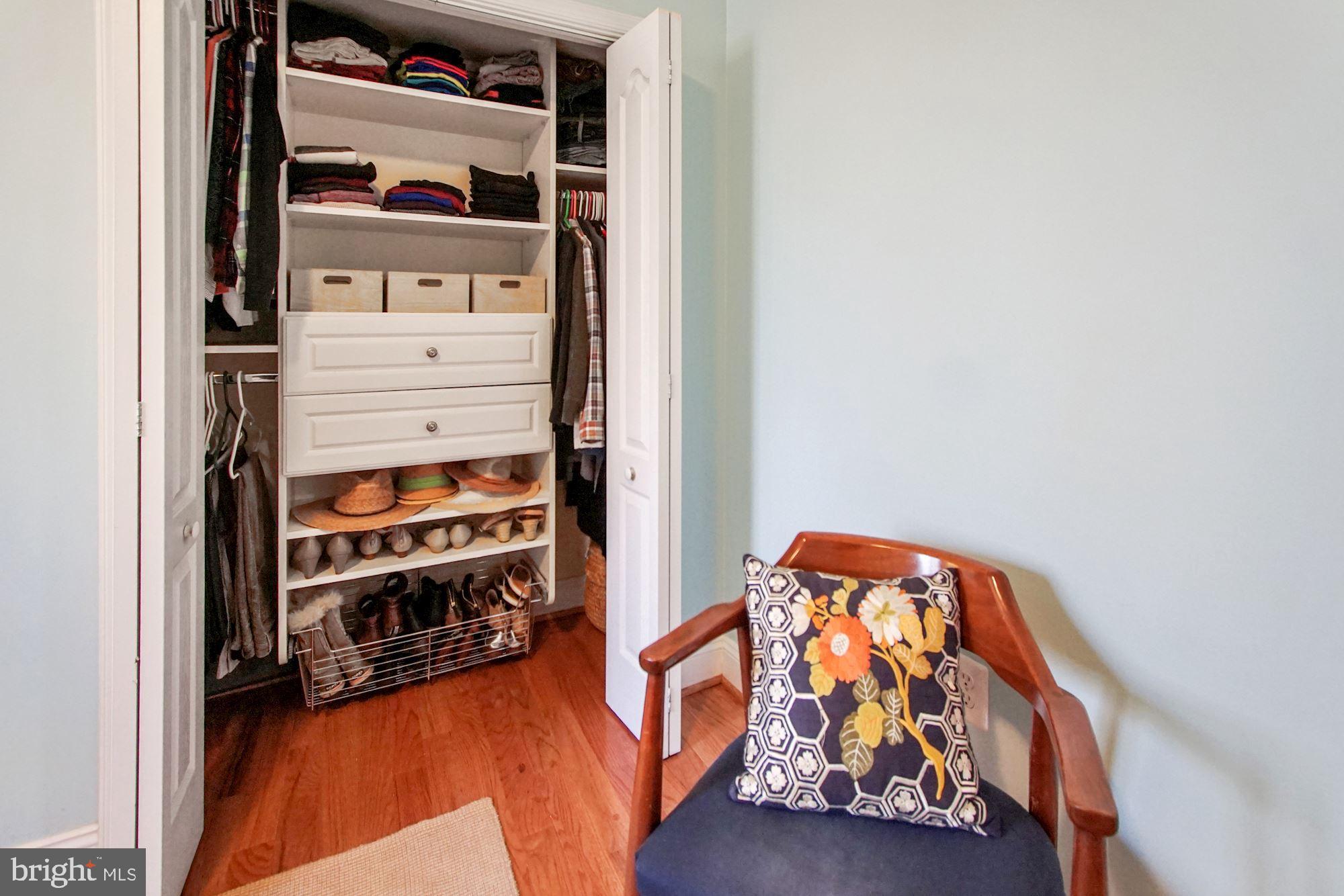 1437 Spring Road Northwest, Unit 24 Washington, DC 20010 - Photo 12 of 24 Bedroom closet with organization system