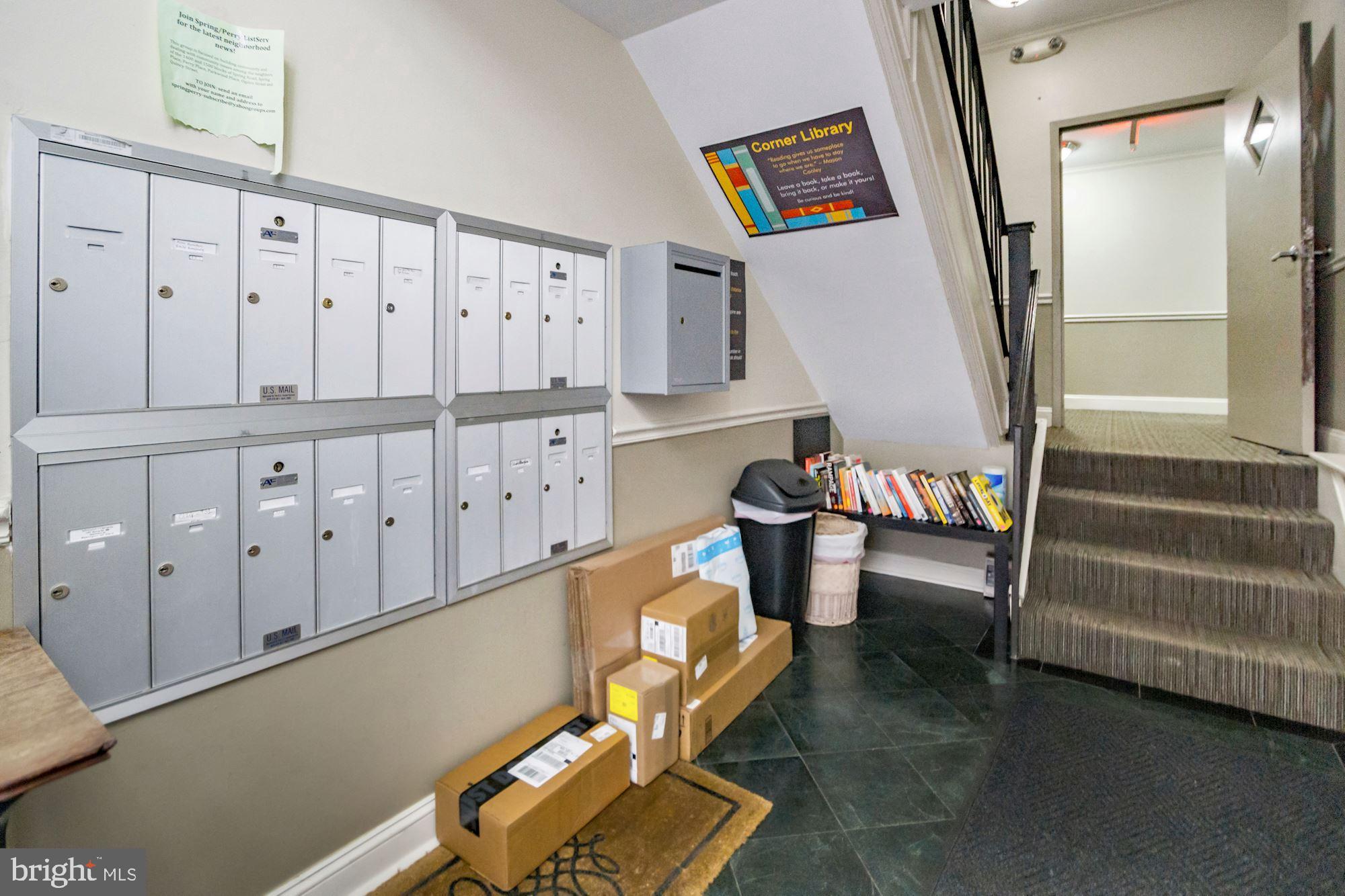 1437 Spring Road Northwest, Unit 24 Washington, DC 20010 - Photo 24 of 24 Building lobby