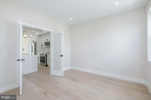 wooden floor in an empty room