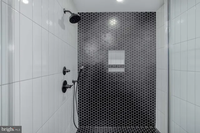 a view of a house with a large window