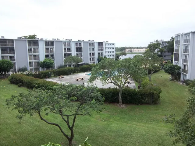 a view of a city with tall buildings