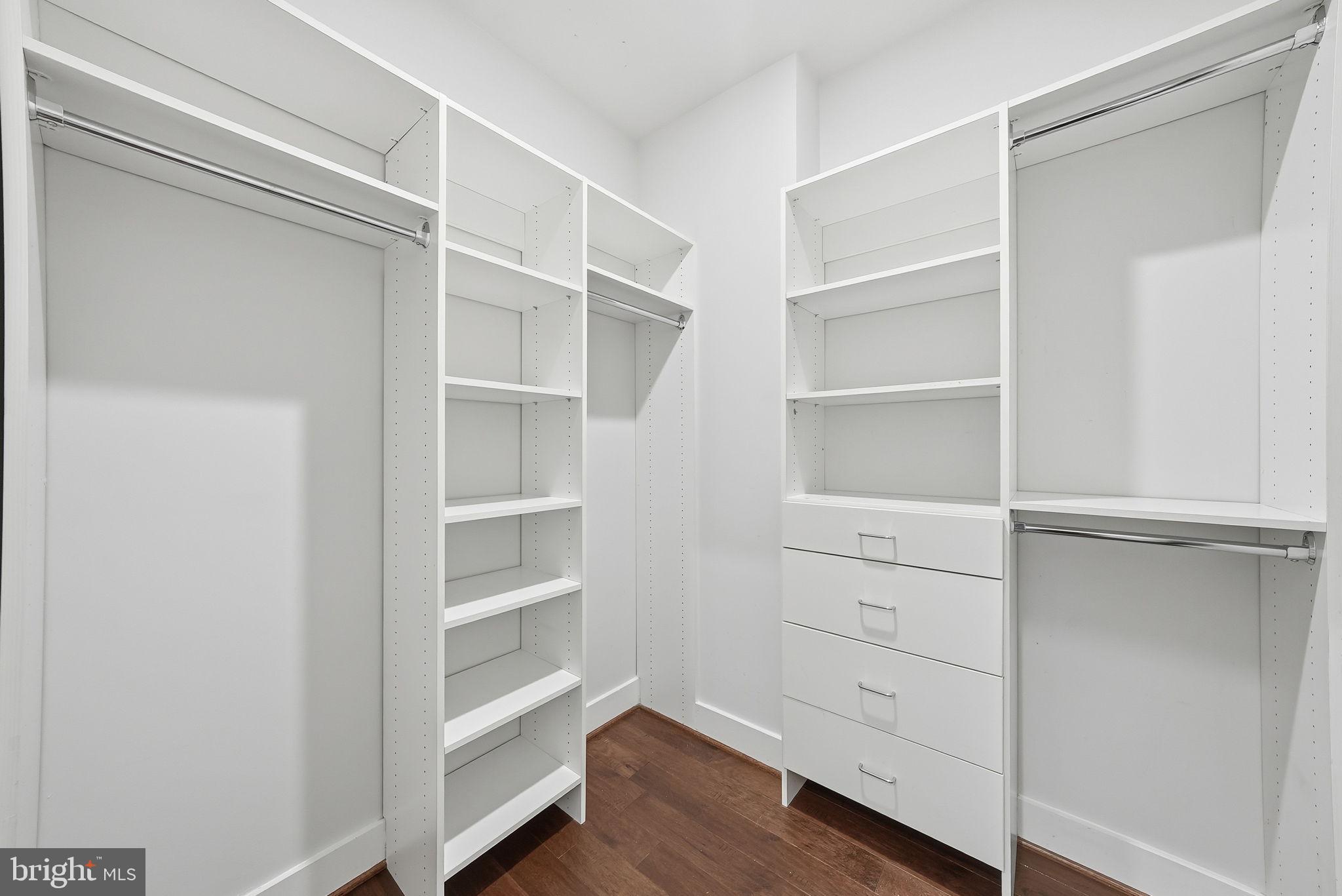 1411 Key Boulevard, Unit 505 Arlington, VA 22209 - Photo 12 of 26 a view of an empty walk in closet