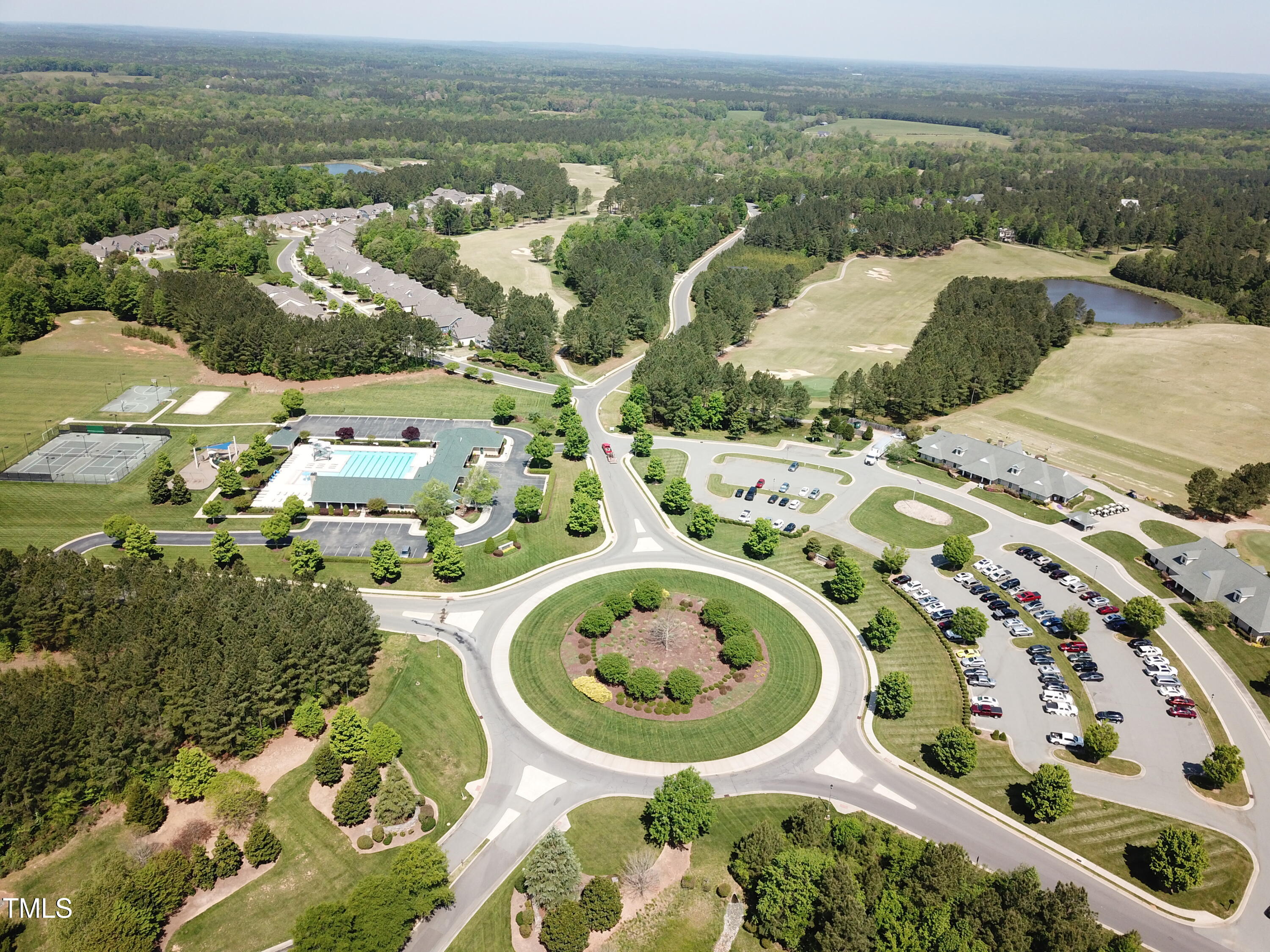 297 Colonial Ridge Drive Pittsboro, NC 27312 - Photo 17 of 28 a view of an outdoor space and yard