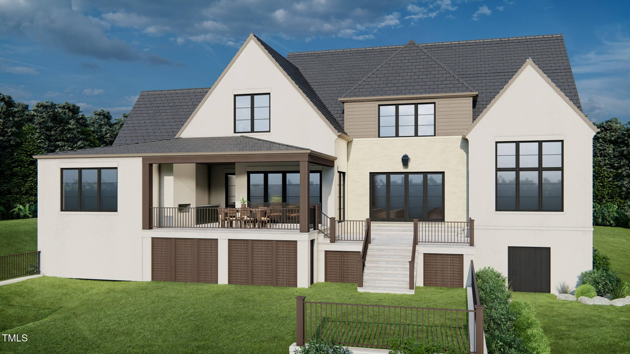 297 Colonial Ridge Drive Pittsboro, NC 27312 - Photo 2 of 28 a front view of a house with a yard and porch