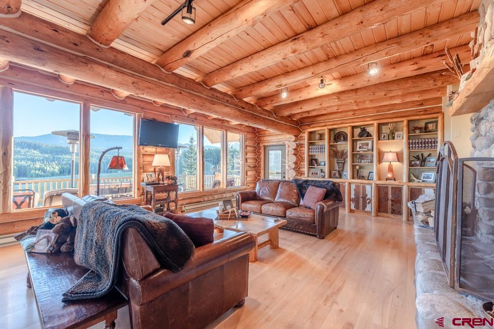 1851 Sioux Road Gunnison, CO 81230 - Photo 12 of 35 Main Living Area Overlooking the Lake